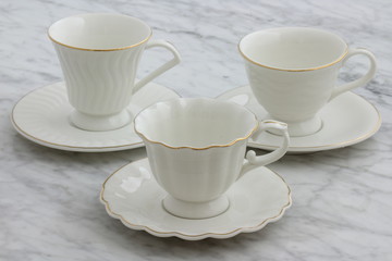 lovely set of tea cups
