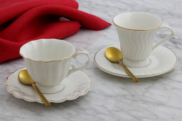 lovely set of tea cups