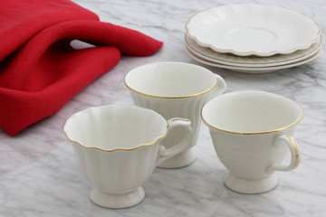 lovely set of tea cups