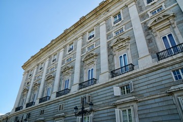 Obraz premium マドリッド市内の建築物