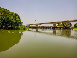 Fototapeta premium Large rivers of Thailand36