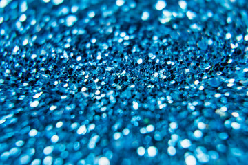 Naklejka na ściany i meble Aqua blue abstract background. Texture bokeh. Defocused image