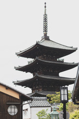 Obraz premium 京都 八坂の塔