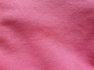Pink background fabric Swaying like a silk thread when hit by the wind.
