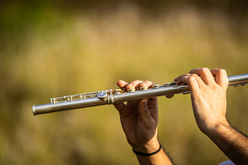 c flute and sun © Rafael