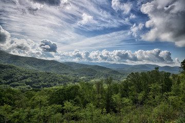 "Green Living" a beautiful spring day in the Blue Ridge Mountains ZDS Blue Ridge Mountains Collection
