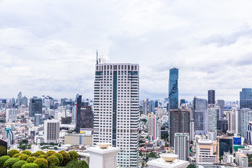 The image of the building and city of prosperity in business and tourism in Asia