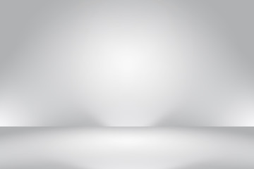 Abstract luxury blur Grey color gradient, used as background studio wall for display your products.
