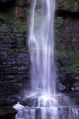 Belmore Water Falls, New South Wales. Cascading Water on Rocks and Pond.