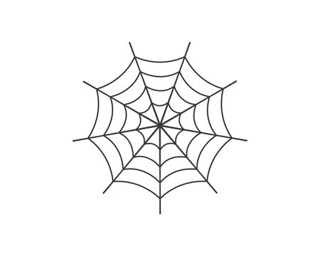 spider icon logo vector