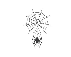 spider icon logo vector