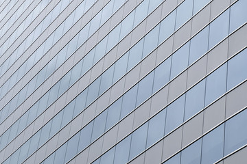 Glass Windows of a Modern Office Building