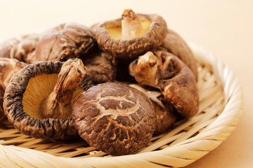 干し椎茸　Dried shiitake mushrooms