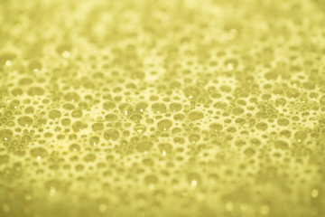 Abstract yellow Bubbles for backdrop or wallpaper