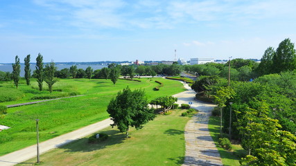 霞ヶ浦総合公園からの霞ヶ浦３