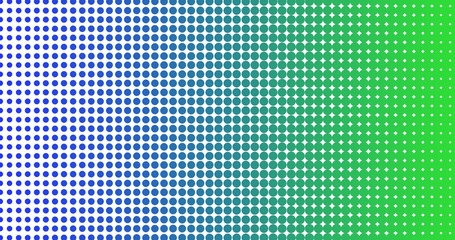 Halftone Circle Backgrounds 