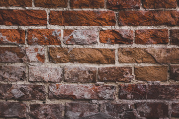 Grunge brick wall texture. Brickwork background