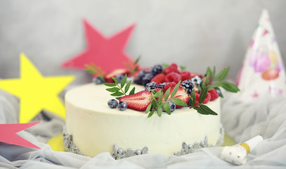 Confectionery flavored cakes for a holiday