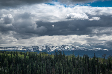 Coastal Mountain Clouds