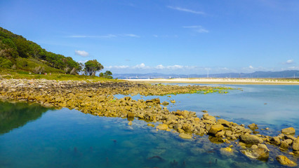 Cies Islands. National Park in Galicia,Spain