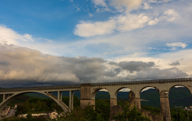 Isernia, Molise, Ponte ferroviario di S. Spirito