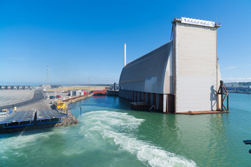 Hirtshals shipyard building © hansenn