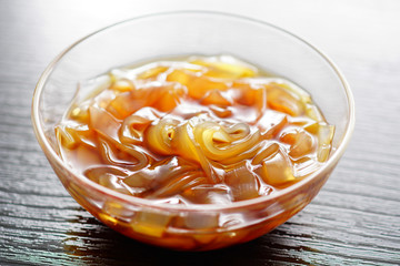 くずきり　黒蜜