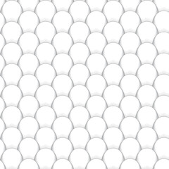 Abstract seamless background form of grayscale fish scales