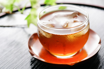 冷たい麦茶