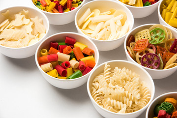 Snack pellets are non-expanded products made with raw materials like cereals, potatoes or vegetable powders, later processed using frying, hot air baking. multicoloured / shaped ready-to-eat snacks