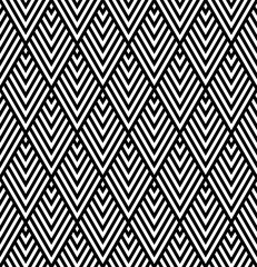 Seamless geometric pattern in style art deco.