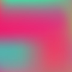 Gradient mesh painted in different colors.