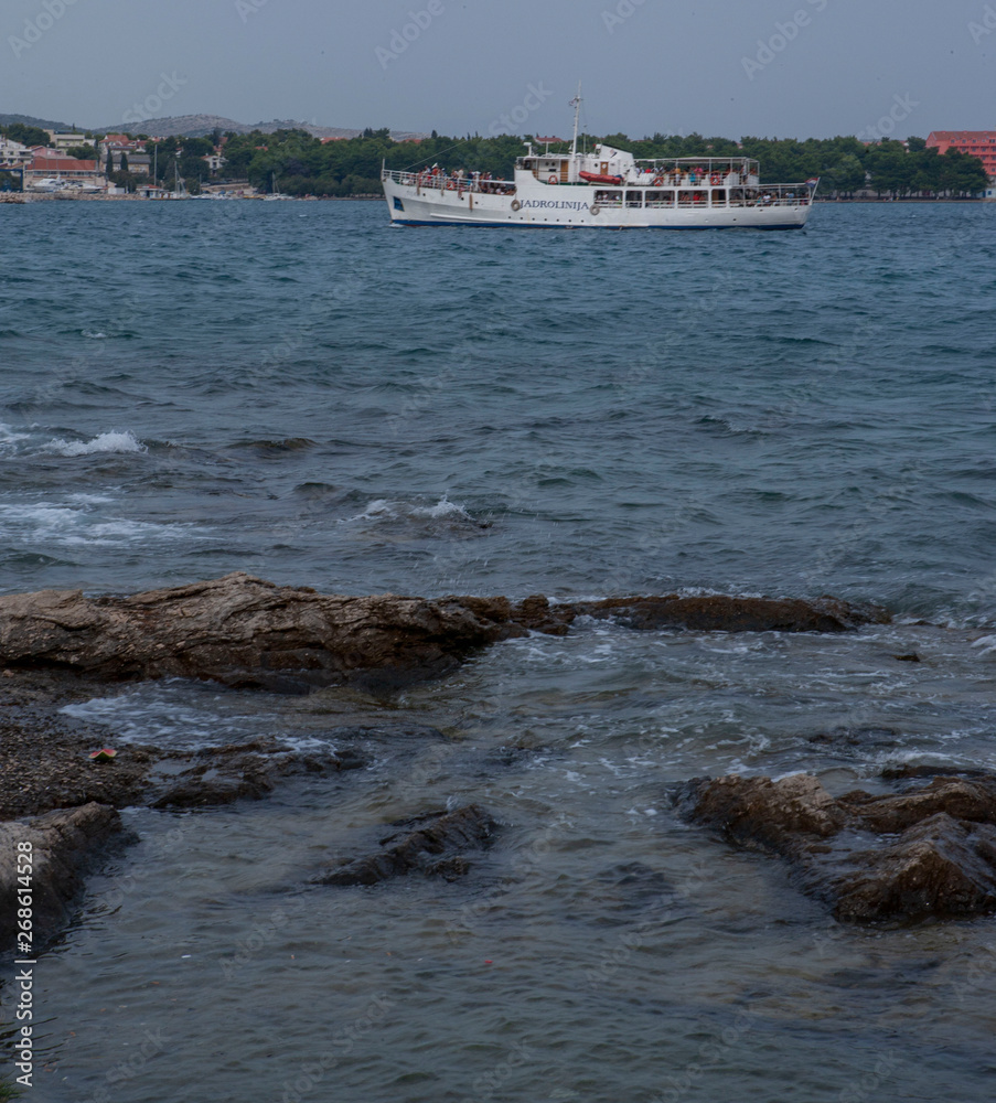 Wall mural croatia coast adriatic sea