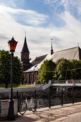 Cathedral in the Kaliningrad city