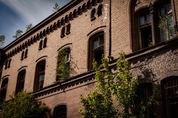 Old city streets in retro style. Kaliningrad