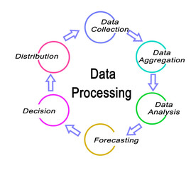 Five components of Data Processing