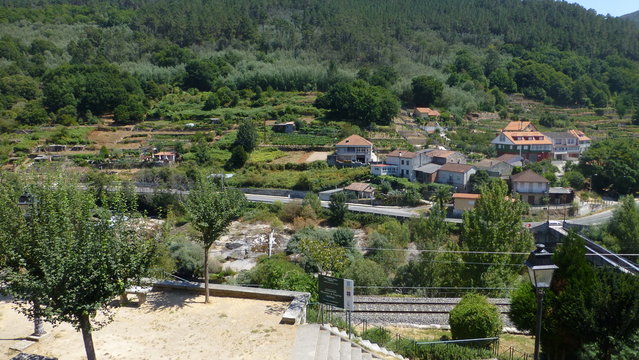 Ribadavia,medieval village of Galicia,Spain