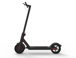 3D rendering of a electric mobility scooter isolated in white background © Sepia100