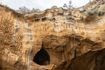 Etruscan ruins of the city of Cuma