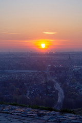 Sonnenaufgang im Ruhrgebiet