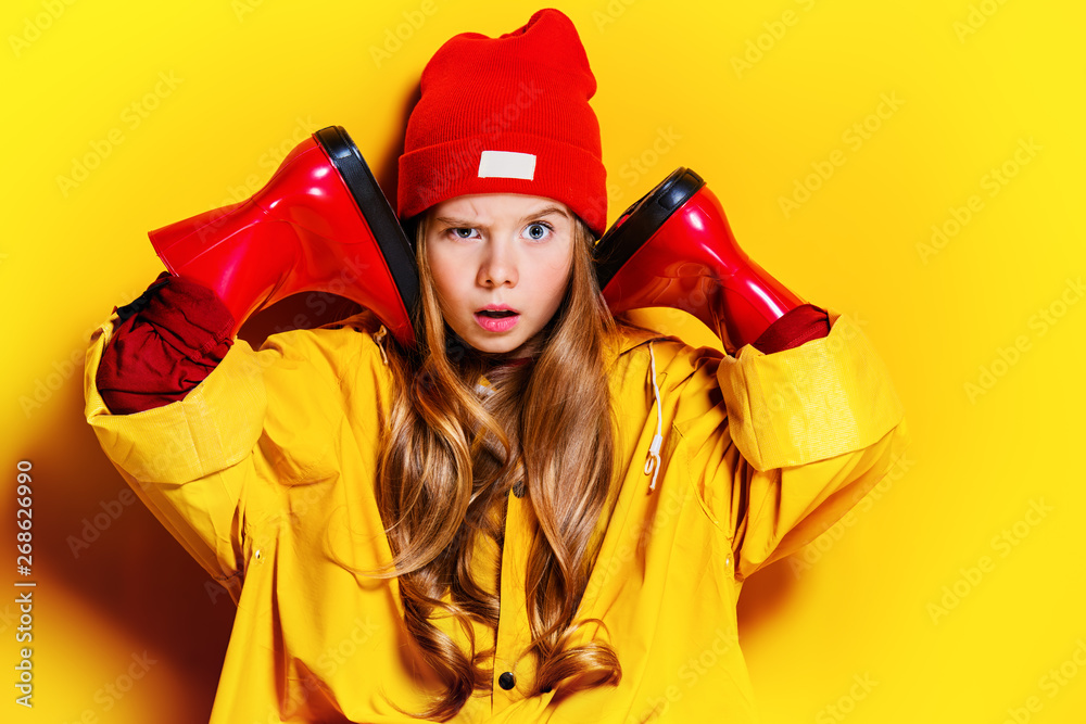 Sticker red hat and boots