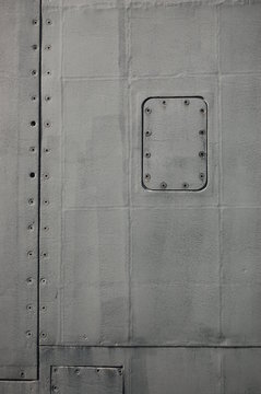 Panneaux de tole : coque de sous-marin