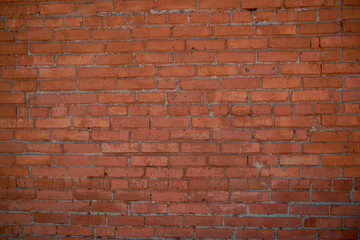 Brown brick wall. Bricky background. Bricky texture.