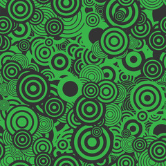Retro seamless with circles pattern. Abstract background pattern design with circles. Vector illustration. 