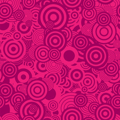 Retro seamless with circles pattern. Abstract background pattern design with circles. Vector illustration. 