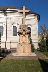 Fototapeta na wymiar Orthodox Church of Saint George in City of Novi Sad, Vojvodina, Serbia