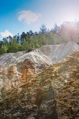Kaolin quarry
