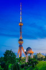 Obraz premium Tashkent Television Tower, Uzbekistan