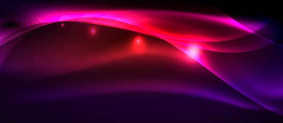 Neon light waves