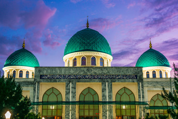 Fototapeta na wymiar Khoja Ahror Valiy mosque in Tashkent, Uzbekistan